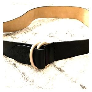 Kenneth Cole leather black belt